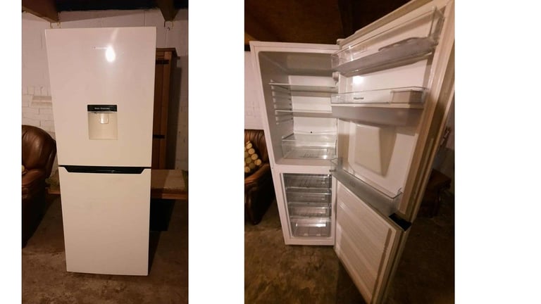 image for Hisense fridge freezer good working order can be seen working