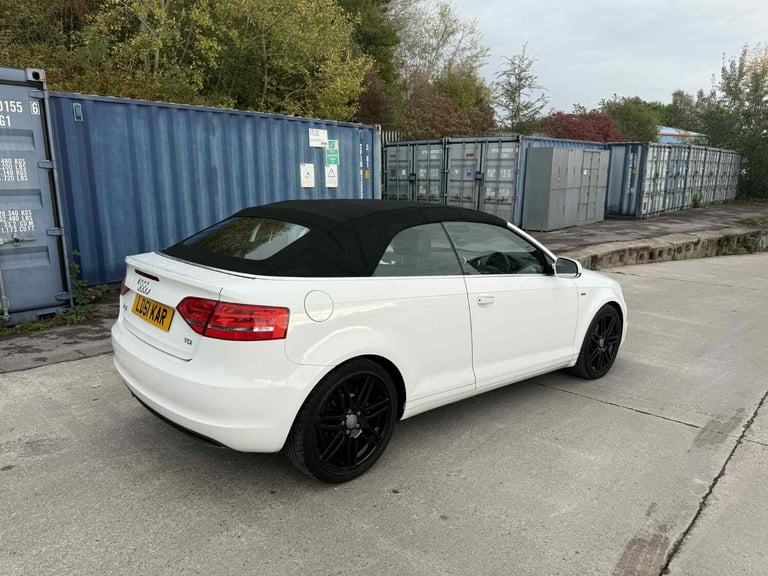 2012 Audi A3 2.0 TDI S Line 2dr S Tronic [Start Stop] CONVERTIBLE Diesel Automatic