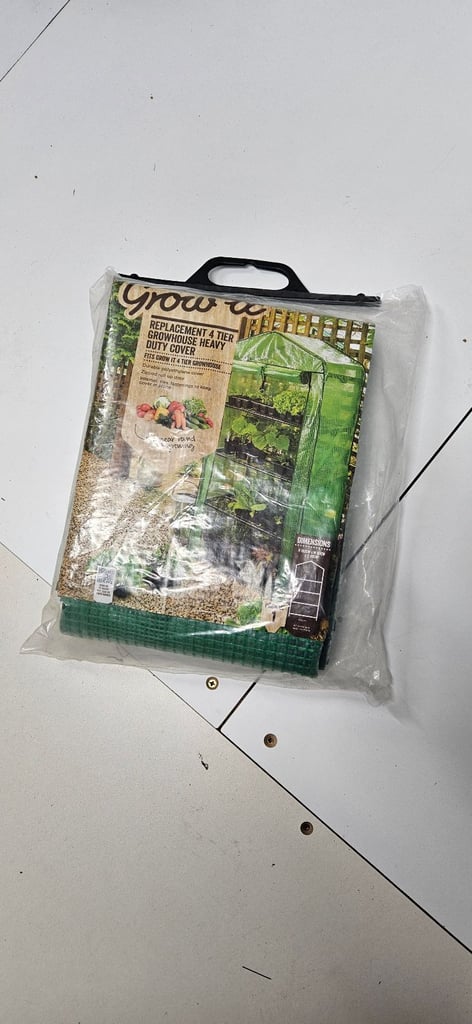 image for 4 Tier Grow It Greenouse Cover.