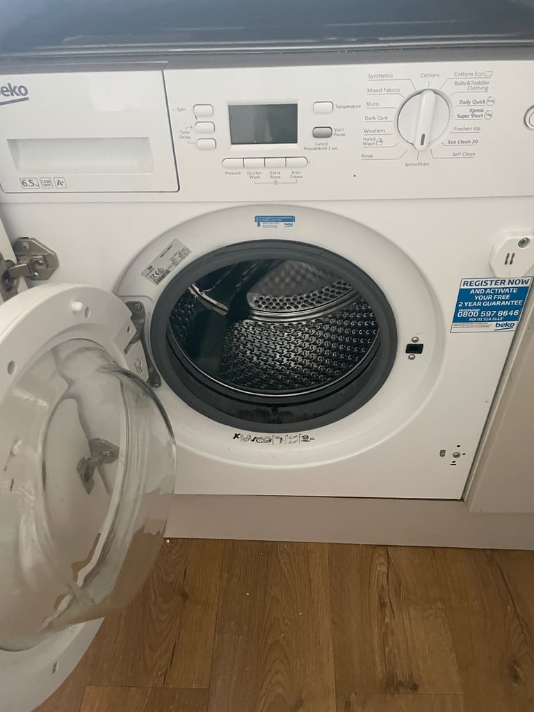 image for Beko intergrated washing machine 
