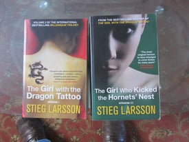 Collection of books by Stieg Larsson 