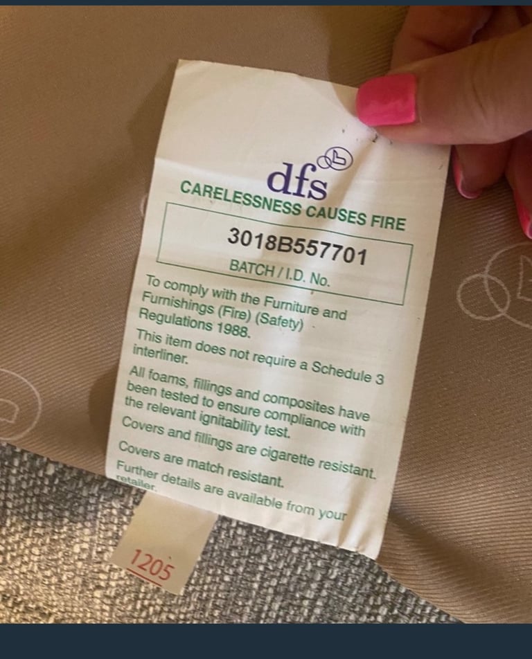 DFS sofa bed 