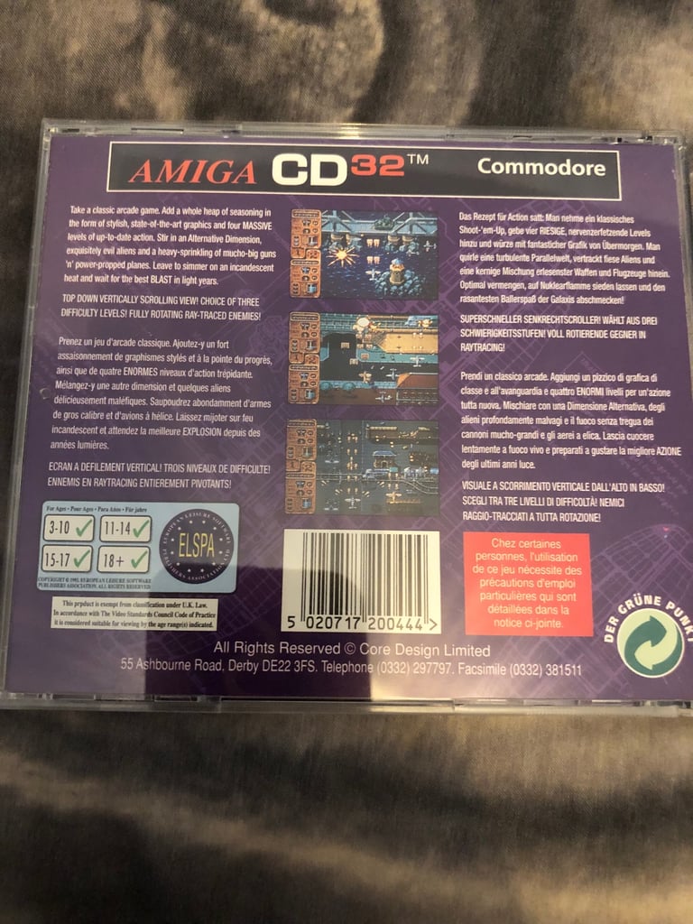 Banshee Amiga cd32 game amazing condition