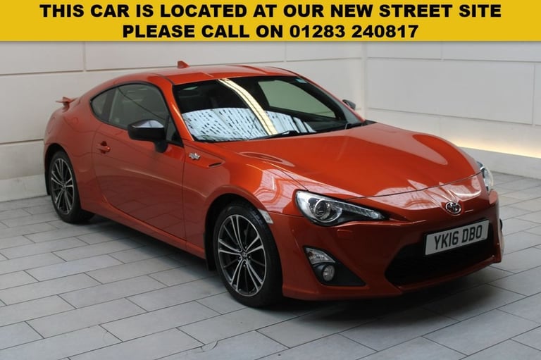 2016 Toyota GT86 2.0 Boxer D-4S Coupe 2dr Petrol Manual Euro 6 (200 ps) Coupe Petrol Manual