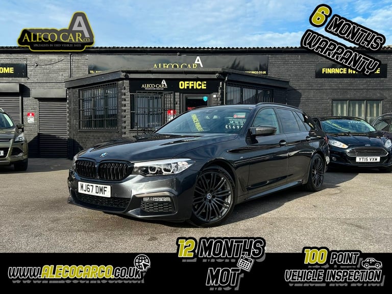 image for BMW 5 SERIES 3.0 530d xDrive M Sport Touring Grey Auto Diesel 2017