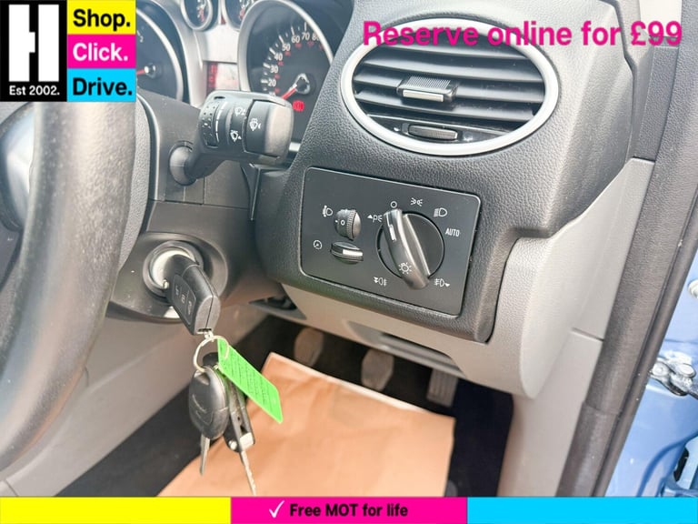 2009 Ford Focus 1.6 Titanium 3dr HATCHBACK PETROL Manual