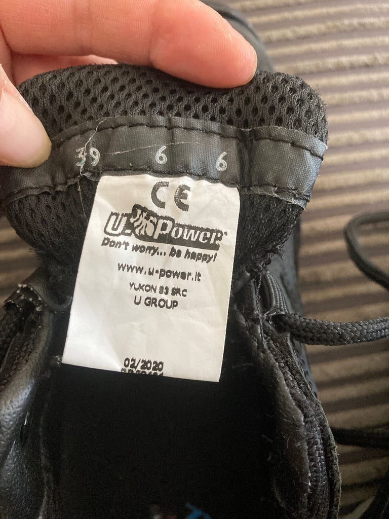 U POWER YUKON S2 SAFETY TRAINERS BRAND NEW SIZE 6
