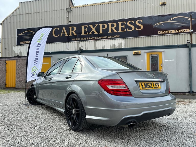 2012 Mercedes-Benz C Class 2.1 C220 CDI BlueEfficiency AMG Sport Plus G-Tronic+ Euro 5 (s/s) 4dr ...