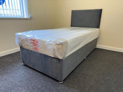 image for ]] Same Day Delivery - Single Bed with Mattress & Headboard – Free Same Day Delivery ]]