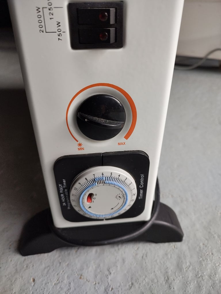 Electric space heater 2000 watts 