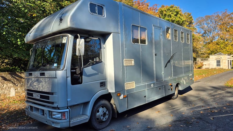 IVECO CRG 75e15 7.5t Horsebox