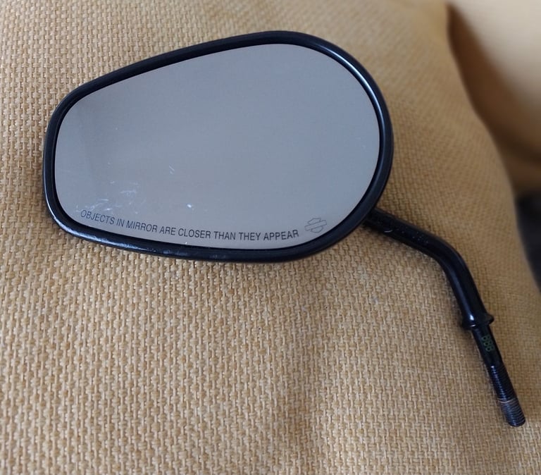 Harley Davidson Left Side Black Rear Mirror 