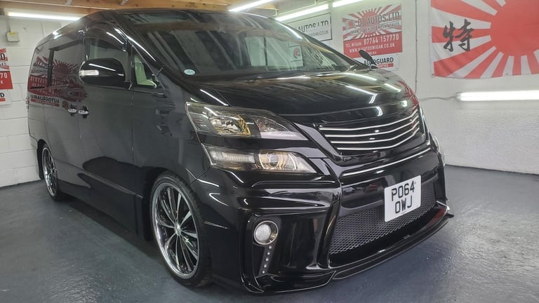 image for Toyota vellfire golden eyes 2.4 automatic 7 seat japanese import 56k miles 2014 