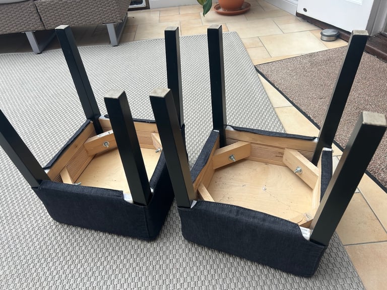 2x IKEA Nils bar stools