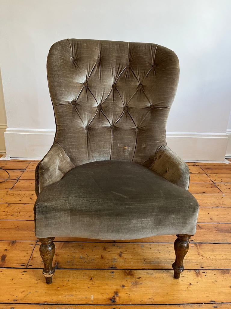 small boudoir armchair