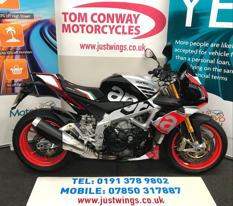 APRILIA TUONO 1100 V4 FACTORY, 2016(16), 3 OWNERS, IMMACULATE CONDITION, £6795