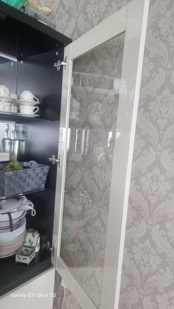 Beautiful elegant showcase cupboard 