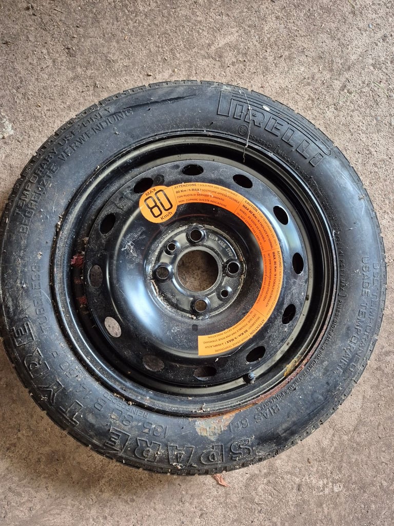 Skinny Spare Wheel 135/80x14