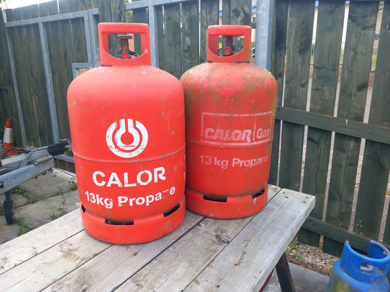 13kg Calor Gas empty propane cylinder