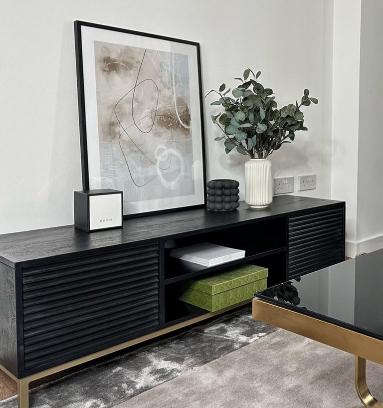 Tv unit (Gallery direct) New, boxed. 