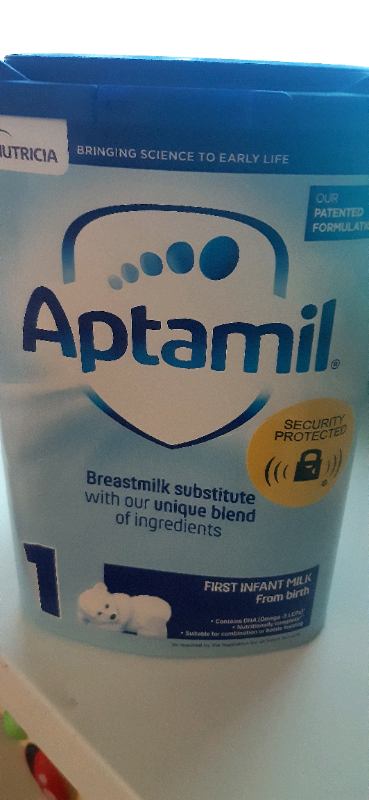 Aptamil baby formula unopened free