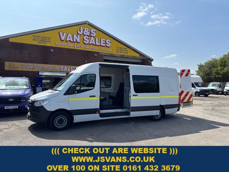 2021 21 MERCEDES-BENZ SPRINTER 2.0 315 CDI PROGRESSIVE MESS UNIT VAN LWB 29K  6 