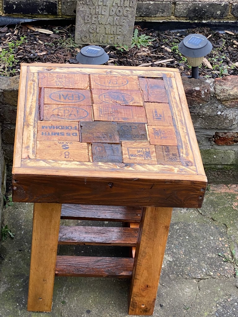 Unique one off garden table 