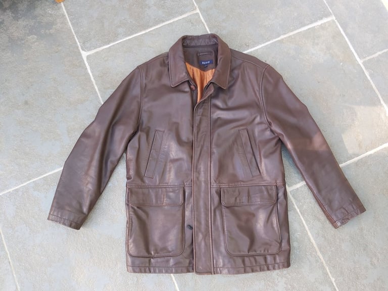 image for Vintage Austin Reed Leather Sports Coat