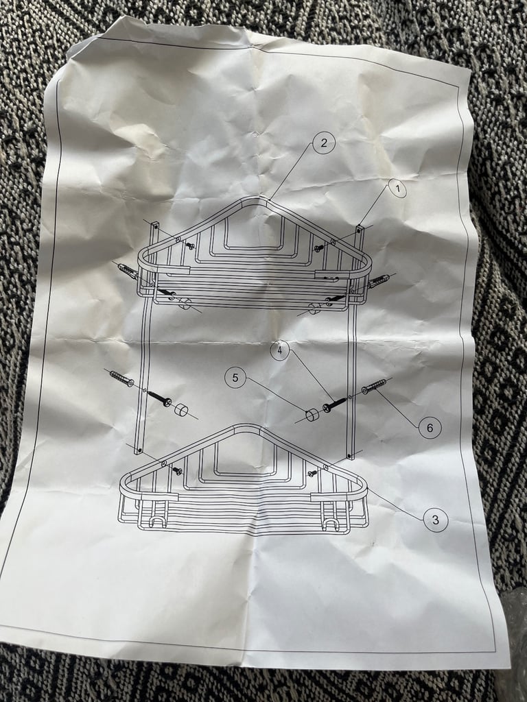 image for Metal shower baskets