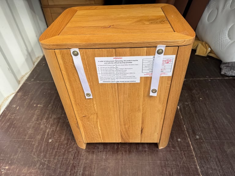 Romsey bedside cabinet from Oak furniture land RRP £229