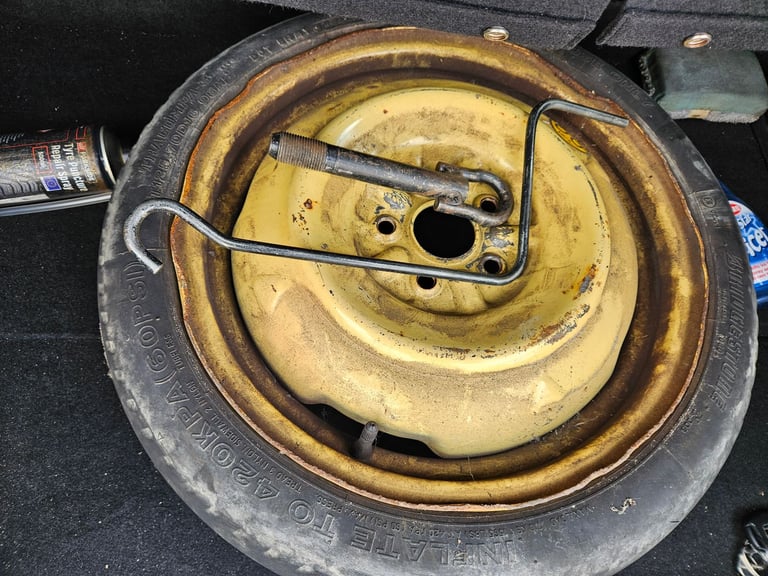 image for Toyota prius 2007 spare wheel