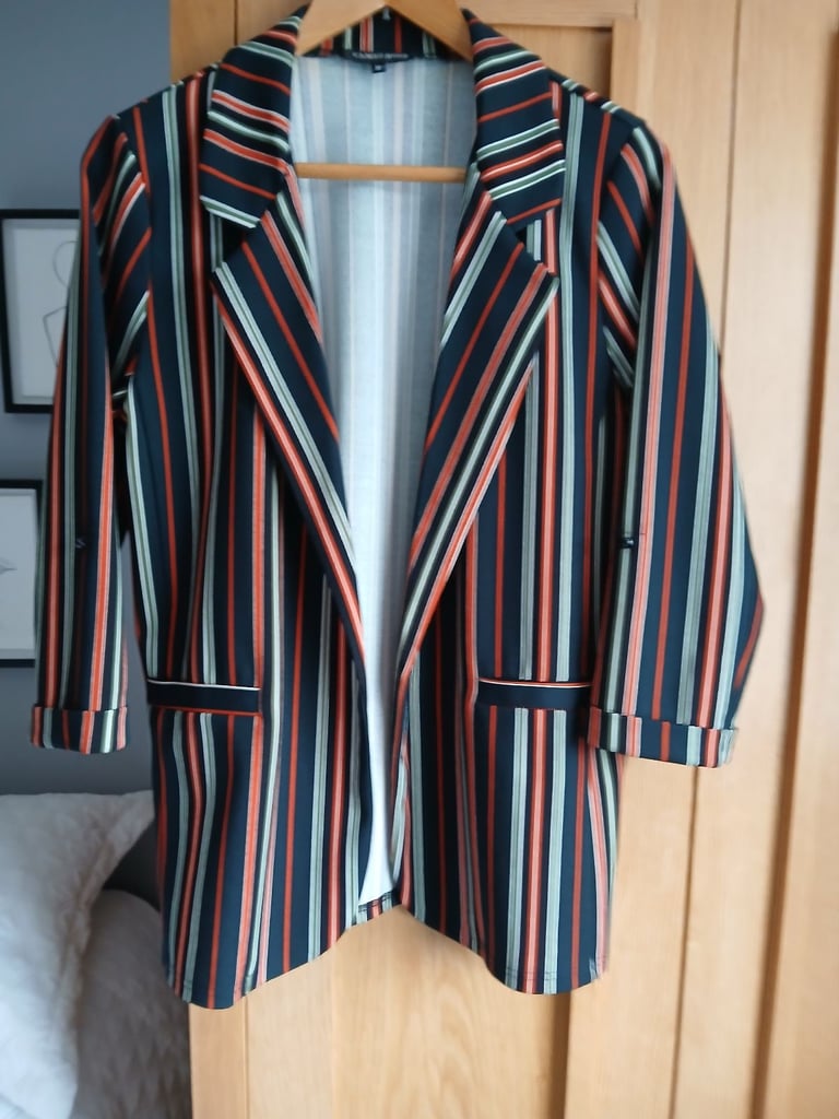 image for Ladies stripe blazer