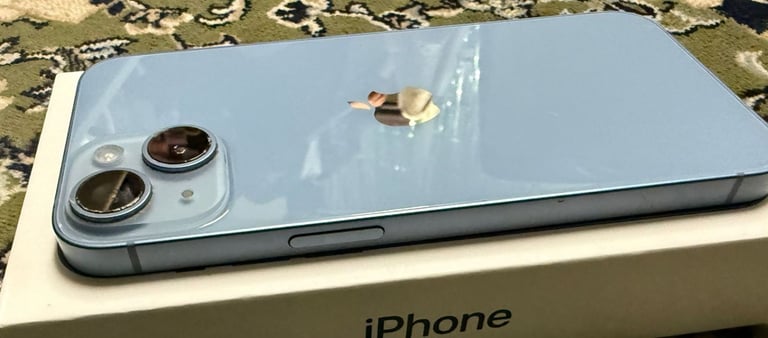 Apple iPhone 14 128 Gb Blue Unlocked Good Condition 