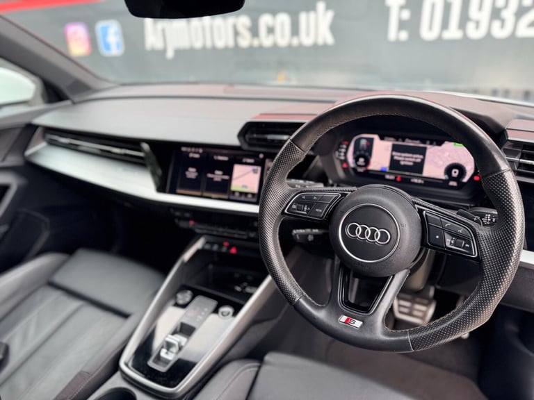 2021 Audi A3 1.0 TFSI 30 S line Sportback S Tronic Euro 6 (s/s) 5dr HATCHBACK Petrol Automatic