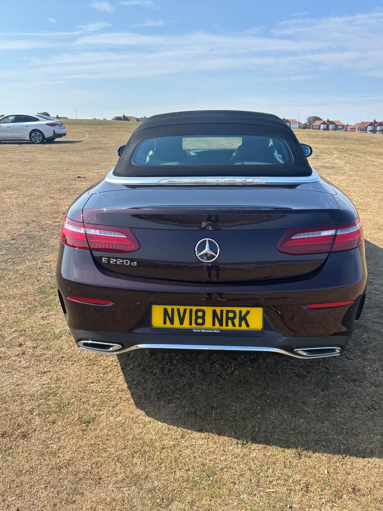 Mercedes-Benz, E CLASS, Convertible, 2018, Semi-Auto, 1950 (cc), 2 doors