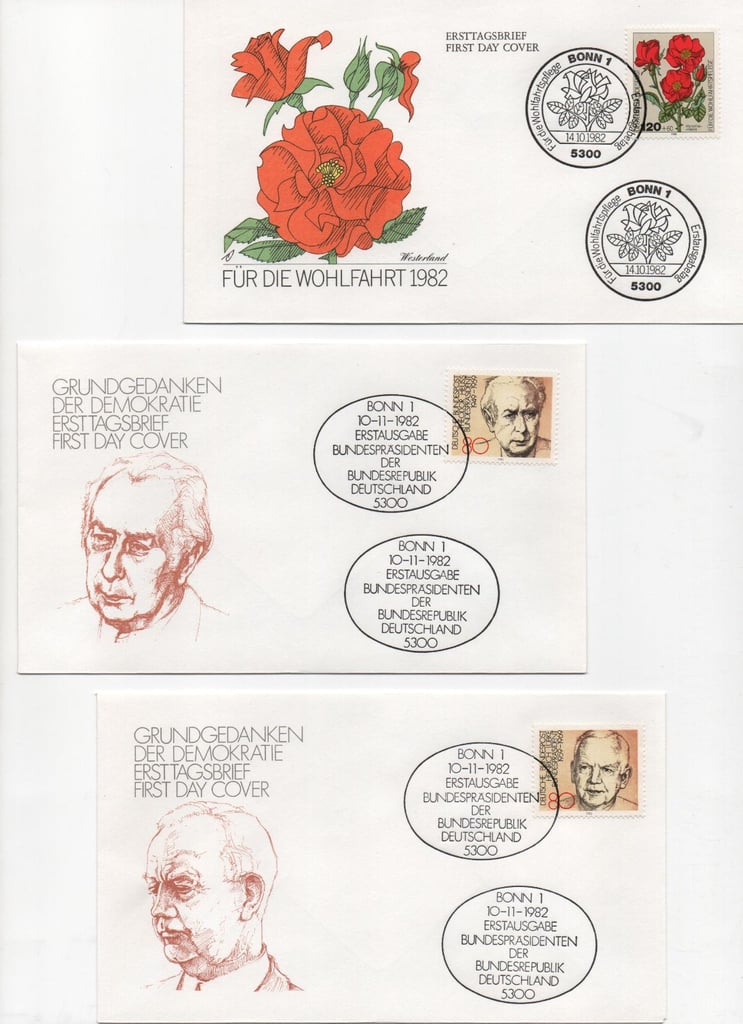 301 Germany first day covers