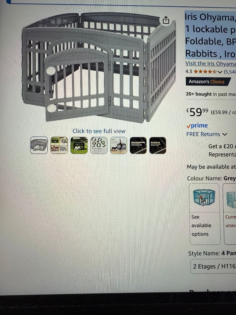 Puppy / small Dog Pen Brand New