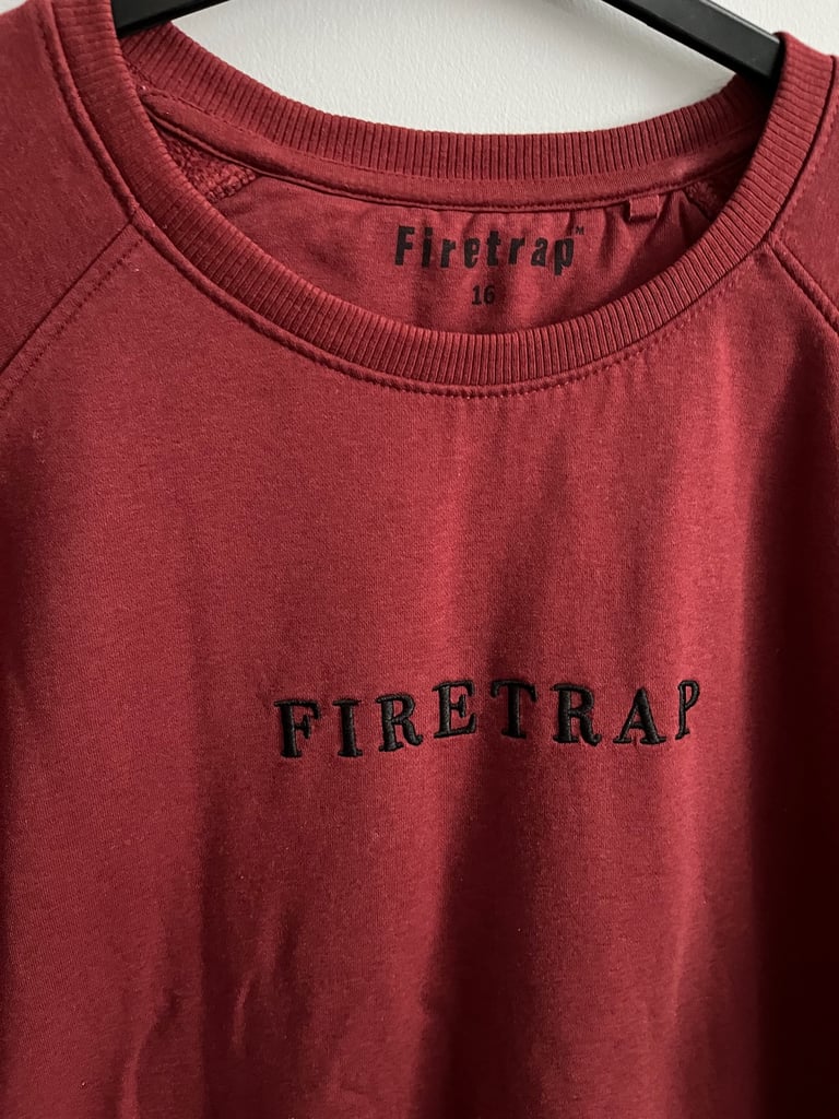 Firetrap Burgundy Sweater