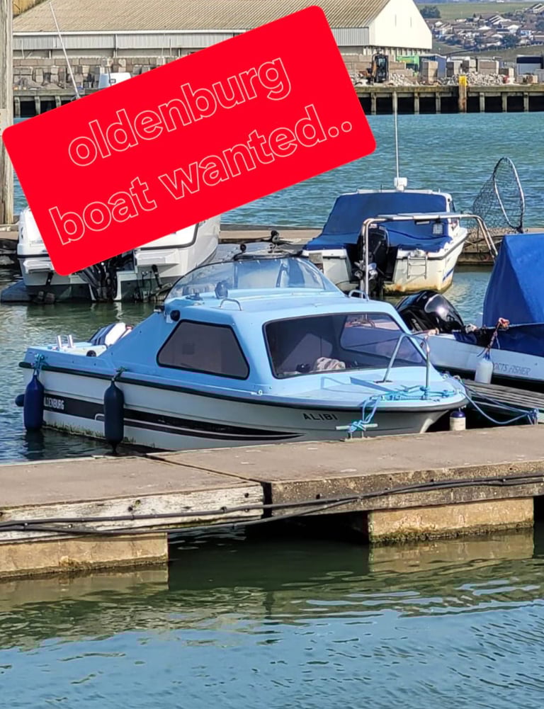 image for Wanted. Oldenburg 17ft fishing day boat boats 