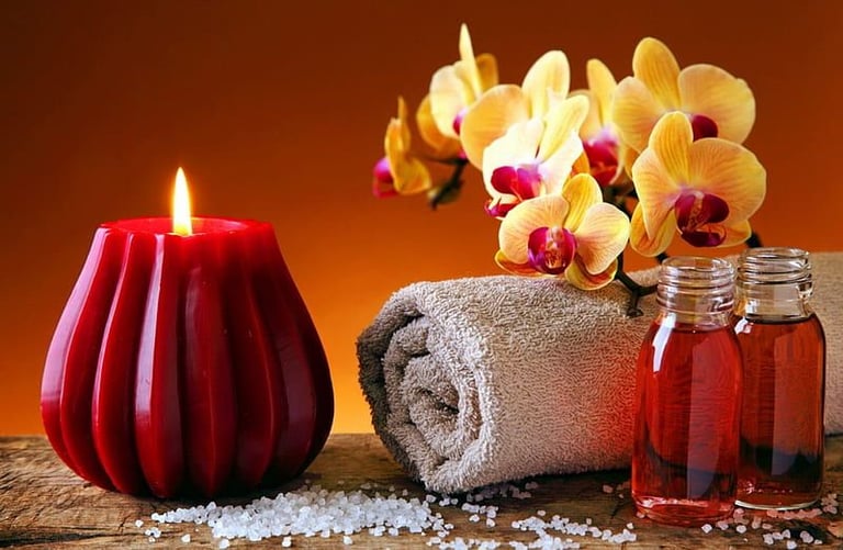Oriental Massage warm oil
