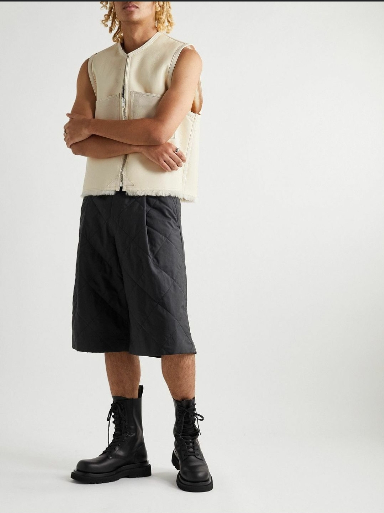 Our Legacy - Reversible Shearling and Leather Vest