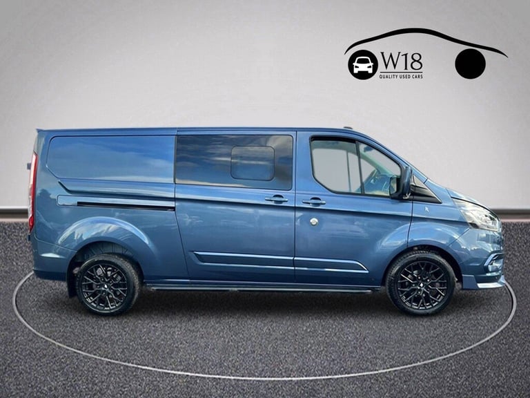 2022 Ford Transit Custom 2.0 300 EcoBlue Limited Crew Van Double Cab 5dr Diesel Manual L2 H1 Euro...