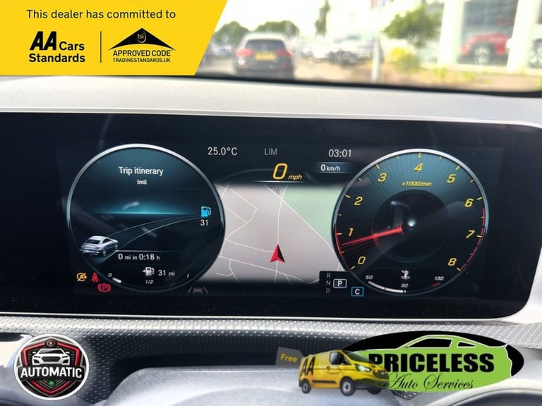 2019 69 MERCEDES-BENZ CLA 2.0 CLA220 AMG LINE (PREMIUM) COUPE 4DR PETROL 7G-DCT 