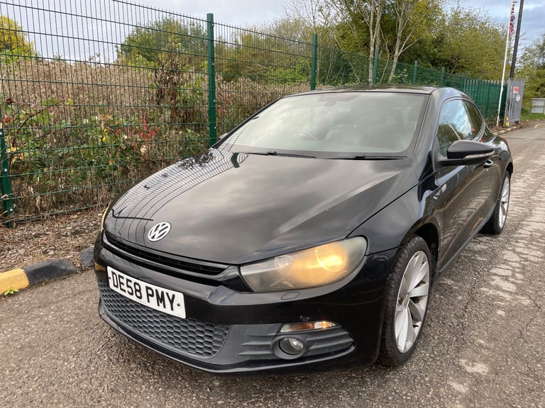 VW SCIROCCO 2.0 TSI 200 BHP GT COUPE 58 REG 2 DOOR MOT MAY 13TH 2026 SERVICE HISTORY 