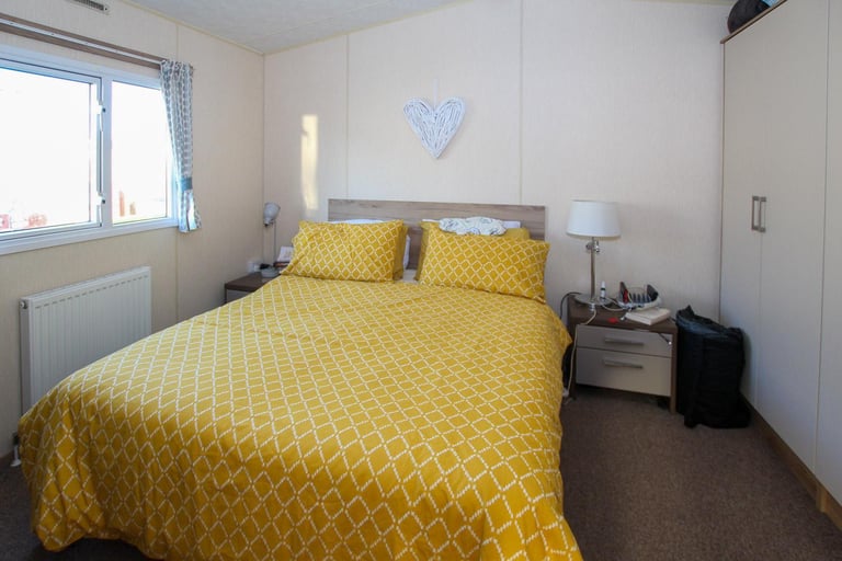 ABI Eminence 2014 static caravan at New Beach, Dymchurch, Kent. 6 berth