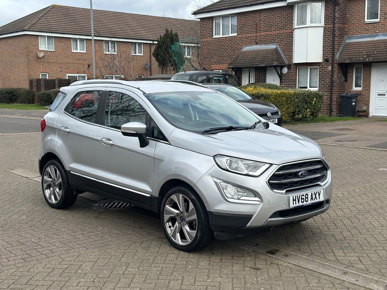 2019 Ford EcoSport Titanium 1.0L Petrol Automatic Full Service History 7K Miles 1YR NEW MOT  1 OWNER