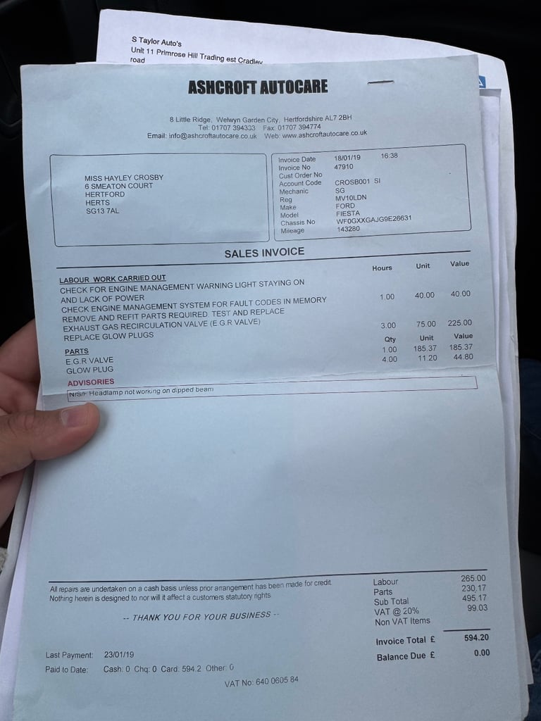 Ford, FIESTA, Hatchback, 2010, Manual, 1399 (cc), 3 doors