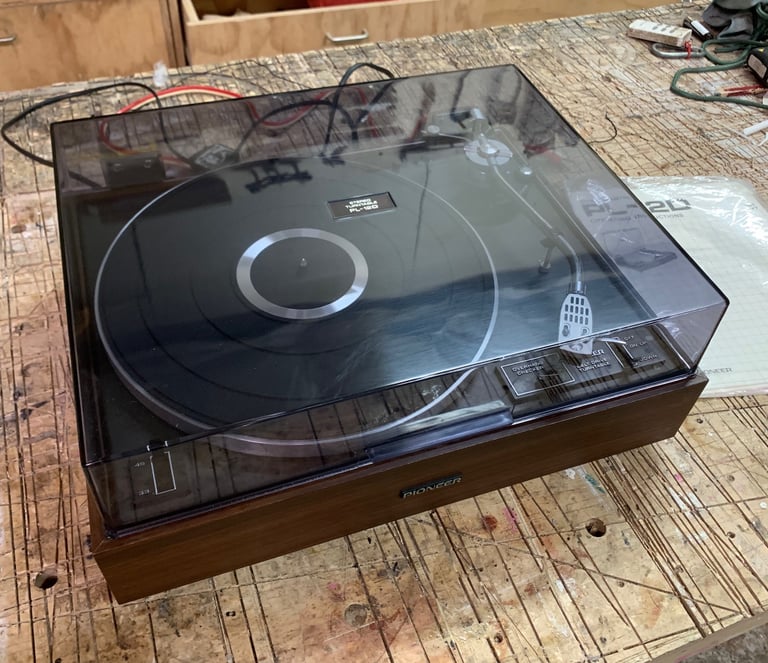 Vintage Pioneer PL-12D Belt Drive Turntable. Serviced and in amazing condition.