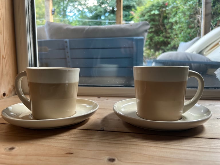 image for 6 Habitat cups and saucers