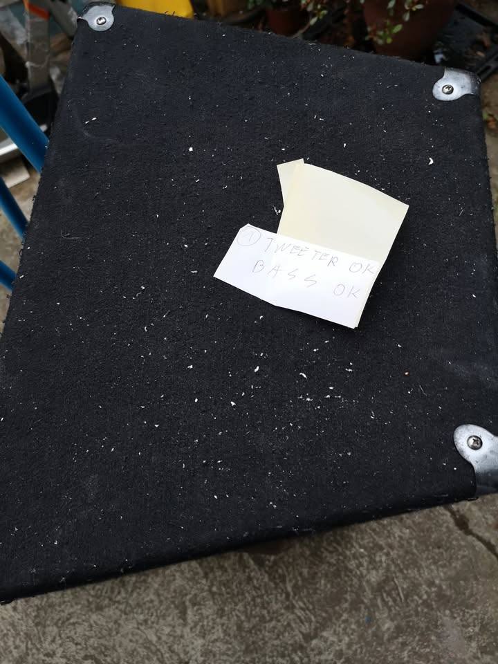 Prosound psp15 Version 2, Passive monitor speakers, fully working pair Parcelforce delivery 20gbp